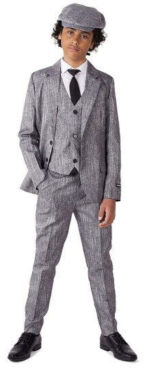 OppoSuits Suitmeister Boys 20talls Grå Dress  Medium