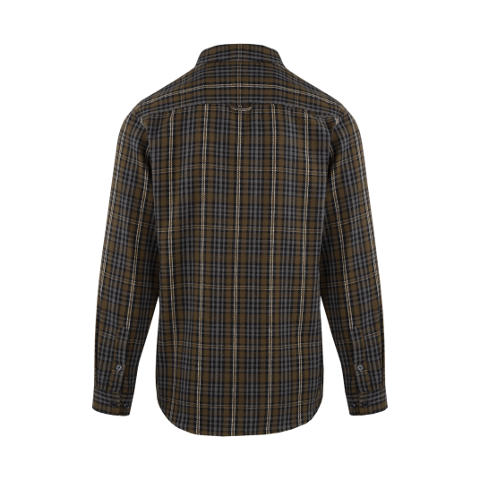 Carew Shirt Olive S Check cotton shirt Carew Shirt Olive S Check cotton shirt