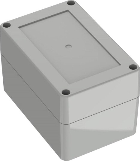 Tru Components TC 10860636 120 × 80 × 75,2 mm ABS Lys Grå