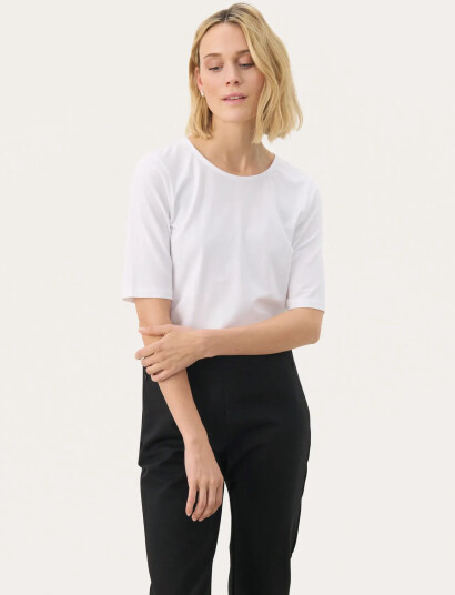 Part Two Nemipw Ts - White - S