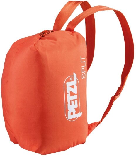 Petzl Split taubag red/orange