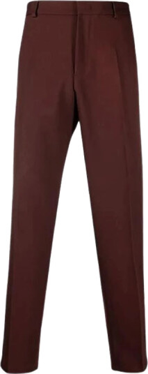 Jil Sander Herre Bukser Rød M,