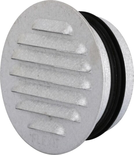Flexit 117216 Ventilrist stål med stuss 100 mm Ventilasjon