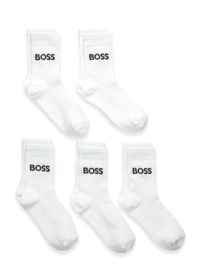 BOSS Socks*5 White 35