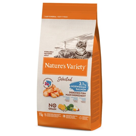 Nature’S Variety Nature'S Variety Selected Sterilised Norsk Laks 2 X 7 kg
