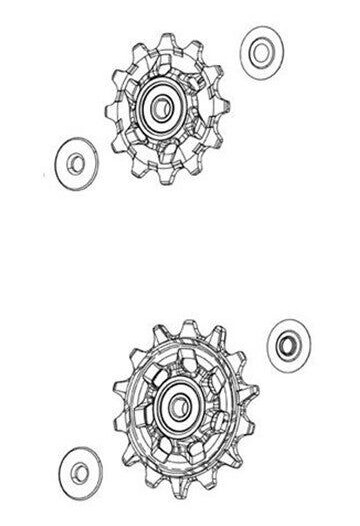Sram Gx Eagle Axs Trinsehjul Kit Sram Gx Eagle Axs Trinsehjul Kit