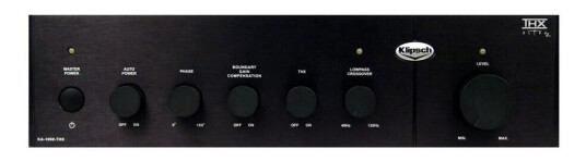 Klipsch KA-1000 THX CE Mono forsterker til subwoofer, 500 watt Klipsch KA-1000 THX CE Mono forsterker til subwoofer, 500 watt