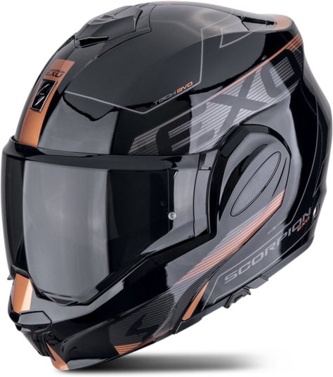 Scorpion Åpningshjelm EXO-Tech EVO Traveller Svart