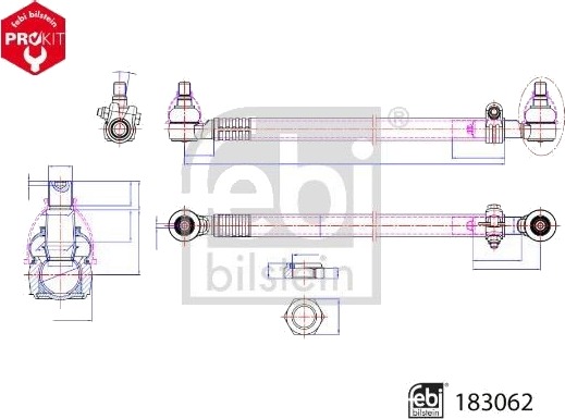 Styrestag FEBI BILSTEIN 183062 Styrestag FEBI BILSTEIN 183062