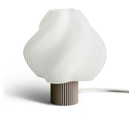 Crème Atelier Soft Serve Vanlig Bordlampe Mokka