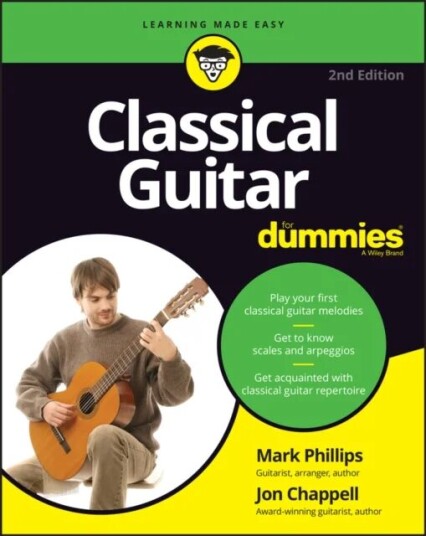 Classical Guitar For Dummies Av Jon Chappell, Mark Phillips
