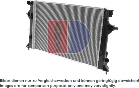 AKS DASIS 560166N Radiator motorkjøling