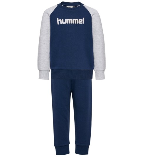 Hummel Dress Blues Mini Reg Base Sweat Sett 98 Hummel Dress Blues Mini Reg Base Sweat Sett 98