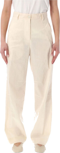 Dries Van Noten Dame Bukser Beige XS,