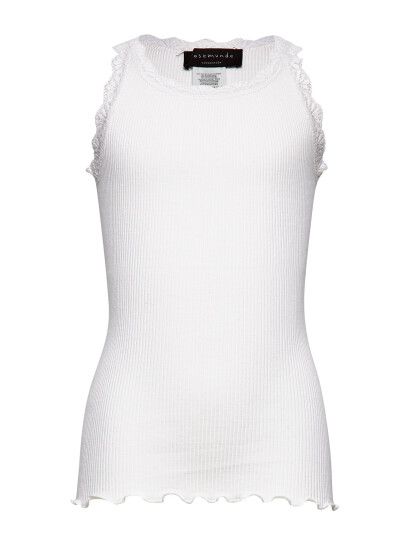 Rosemunde Kids Rkbeatha Sl Strap Lace Top White 92 Rosemunde Kids Rkbeatha Sl Strap Lace Top White 92