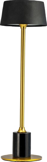 Dyberg Larsen Bordlampe Yoyo oppladbar Svart Bordlamper