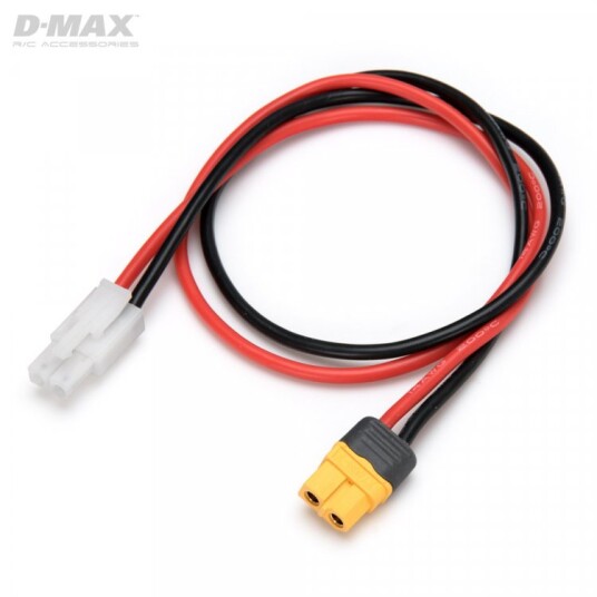 DynoMAX B9662 Charging Lead Tamiya Female to XT60 14AWG 500mm