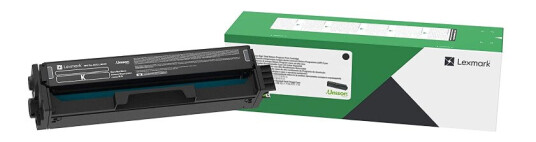 Lexmark C332HK0 BK High Yield Return Program Toner - Original - Svart 3000 sider Lexmark C332HK0 BK High Yield Return Program Toner - Original - Svart 3000 sider