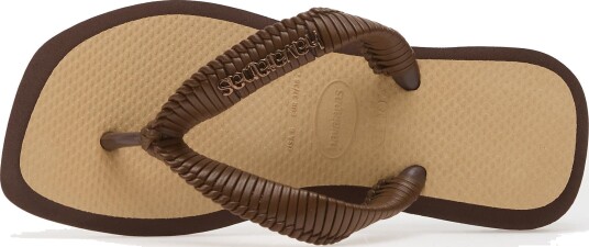 Joggesko Havaianas Top Square Brown/ Golden EUR 35/36