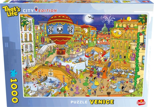 Goliath That's Life City Edition Puslespill 1000 Brikker Venezia