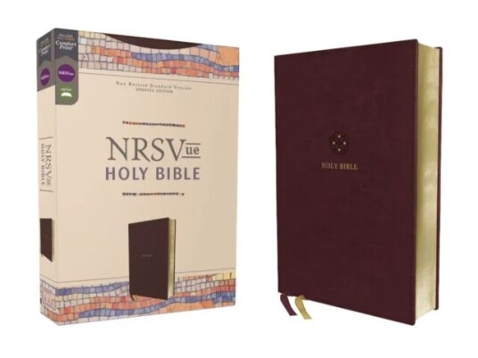 Nrsvue, Holy Bible, Leathersoft, Burgundy, Comfort Print Av Zondervan