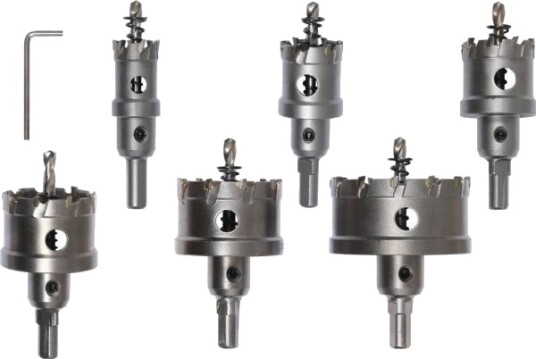 Yato Toya Tct Bor-/Bora Sett For Metall 6 Stk. (Yt-44077)