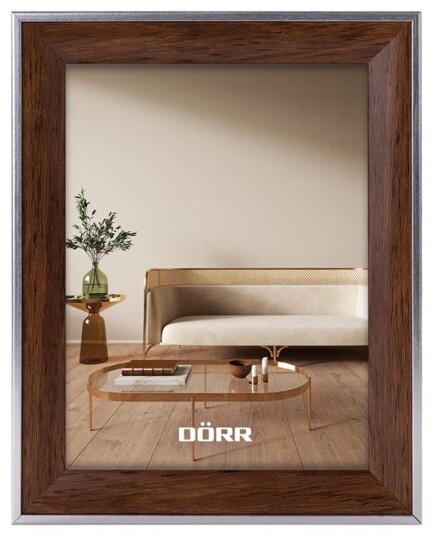 DÃRR Villa Billedramme Plast 15x20cm MÃ¸rkebrun