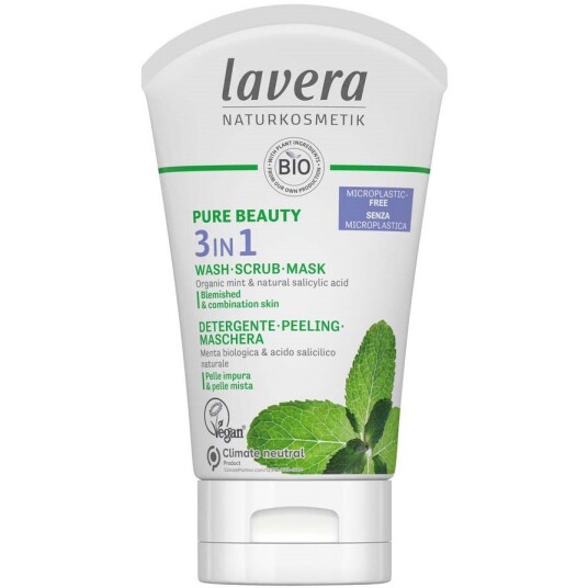 Lavera Pure Beauty 3in1 Scrub Mask 125 ml Lavera Pure Beauty 3in1 Scrub Mask 125 ml