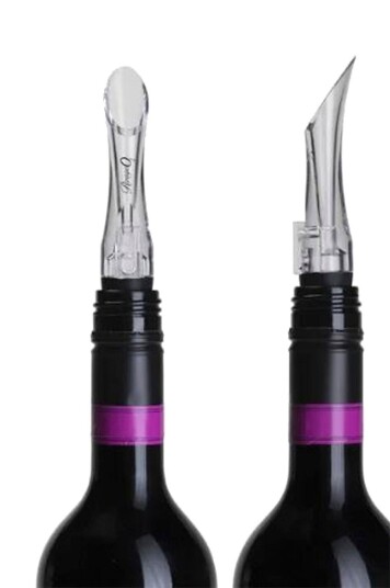 Dexam   Wine Breather Cellardine by Dexam Rouge 02 by the Glass   Transparent