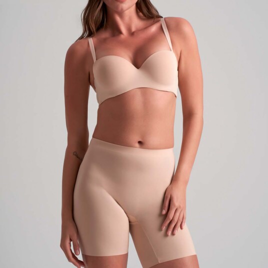Bye Bra - Formende shorts Smooth Essentials Mid Waist Short - light support - Beige Bye Bra - Formende shorts Smooth Essentials Mid Waist Short - light support - Beige