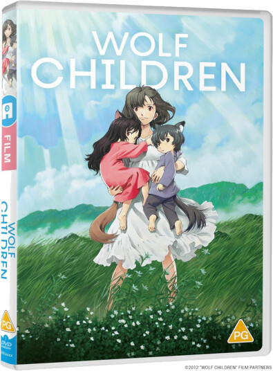 Wolf Children 2012 DVD