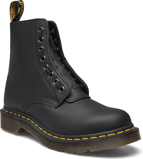 Dr. Martens 1460 Pascal Frnt Zip Black Nappa Black 41 Dr. Martens 1460 Pascal Frnt Zip Black Nappa Black 41