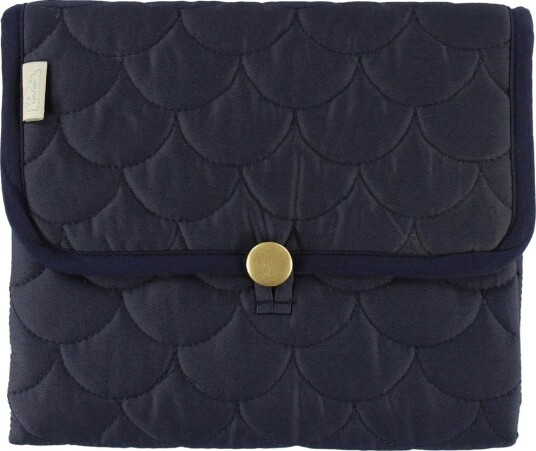 Cam Cam Copenhagen Pusleunderlag Quilted Navy