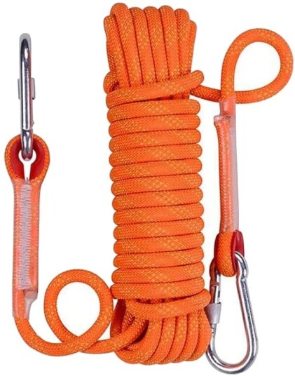 Statisk klatretau 10 mm 10 m for redning og evakuering
