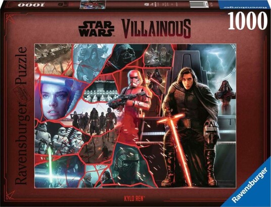 Star Wars Kylo Ren Puslespill 1000 Brikker Star Wars Kylo Ren Puslespill 1000 Brikker