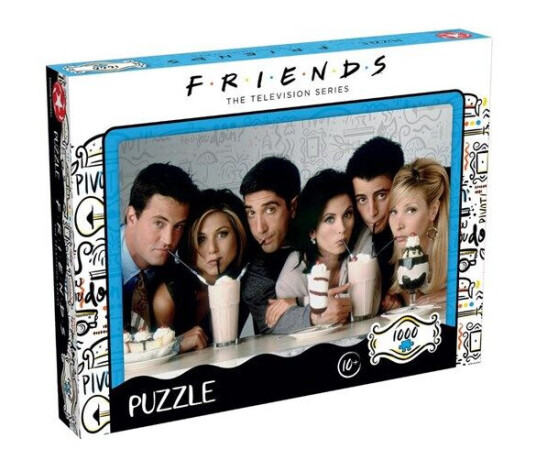 Winning Moves Puzzle - Friends - Milkshake (1000 pieces)
