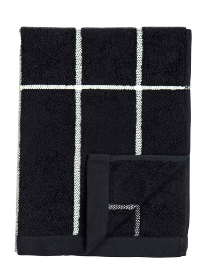 Marimekko Home Tiiliskivi Hand Towel 50X70Cm - Black - 50X70CM Marimekko Home Tiiliskivi Hand Towel 50X70Cm - Black - 50X70CM