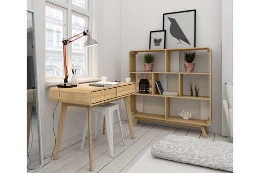Olivet Skrivebord 120 cm Natur