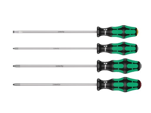 Wera 335/350/355/4, 420 Mm, 81 Mm, 42 Mm, 472 G, Svart, Grønn