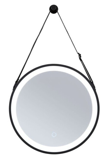 Paulmann - Miro LED Illuminated Mirror TW IP44 Matt Black Paulmann Paulmann - Miro LED Illuminated Mirror TW IP44 Matt Black Paulmann