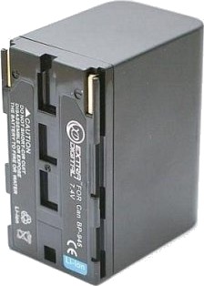 Extra Digital Batteri til Canon, 7800mAh, 7,4 V