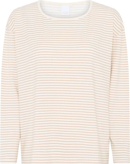 CCDK Copenhagen Britt Longsleeved T Shirt CEMENT STRIPE XXL