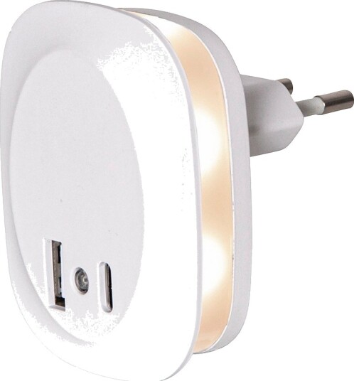Star Trading   Nattlys LED Functional Usb C   Hvit