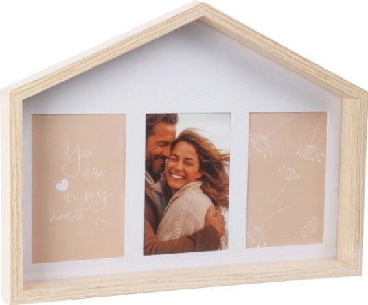 Home Styling Collection Husformet fotoramme 37x40 cm Home Styling Collection Husformet fotoramme 37x40 cm