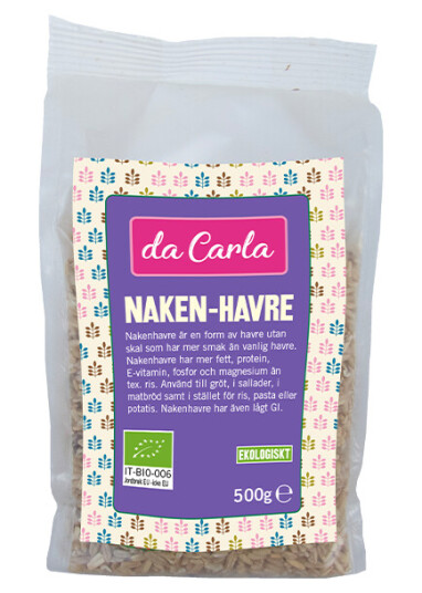 Økologisk nakenhavre, 500 g Økologisk nakenhavre, 500 g