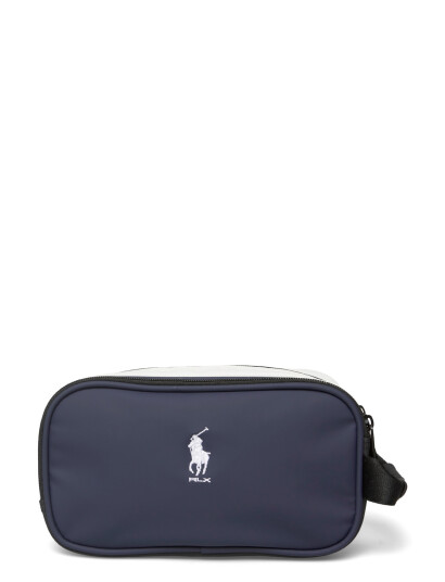 Ralph Lauren Golf Embroidered-Logo Golf Pouch - White - ONE SIZE