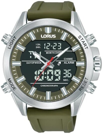 Lorus Herreklokke RW669AX9 Sport Grå/Gummi Ø45 mm Lorus Herreklokke RW669AX9 Sport Grå/Gummi Ø45 mm