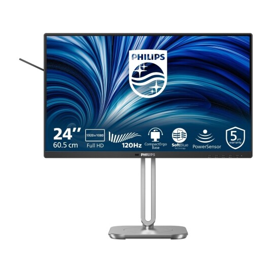 Philips 24B2N4200 Full HD 24" IPS Skjerm med 120Hz og Innebygde Høyttalere Philips 24B2N4200 Full HD 24" IPS Skjerm med 120Hz og Innebygde Høyttalere