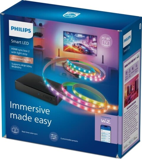 Philips Smart LED Play HDMI 2.1 Sync Box-sett 75"-85"