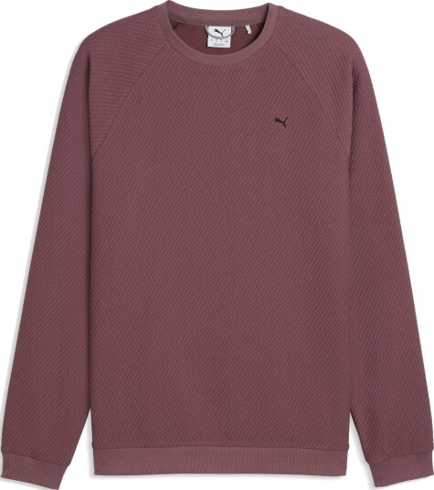 Puma Boulder 2.0 Crewneck Lc Golfgenser herre Rich Cocoa X Large